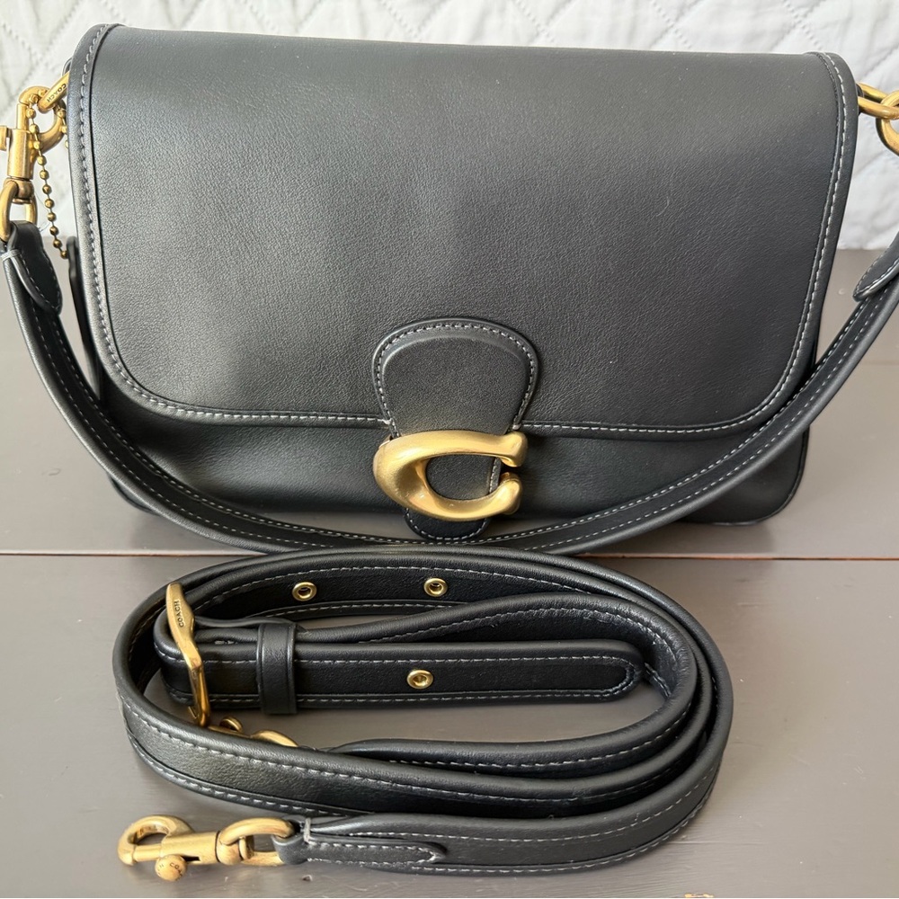 Coach Medium Soft Leather Tabby Shoulder Bag - Picture 14 of 14